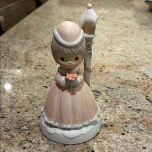 1989 Precious Moments “The Light of the World is Jesus” Musical Figurine